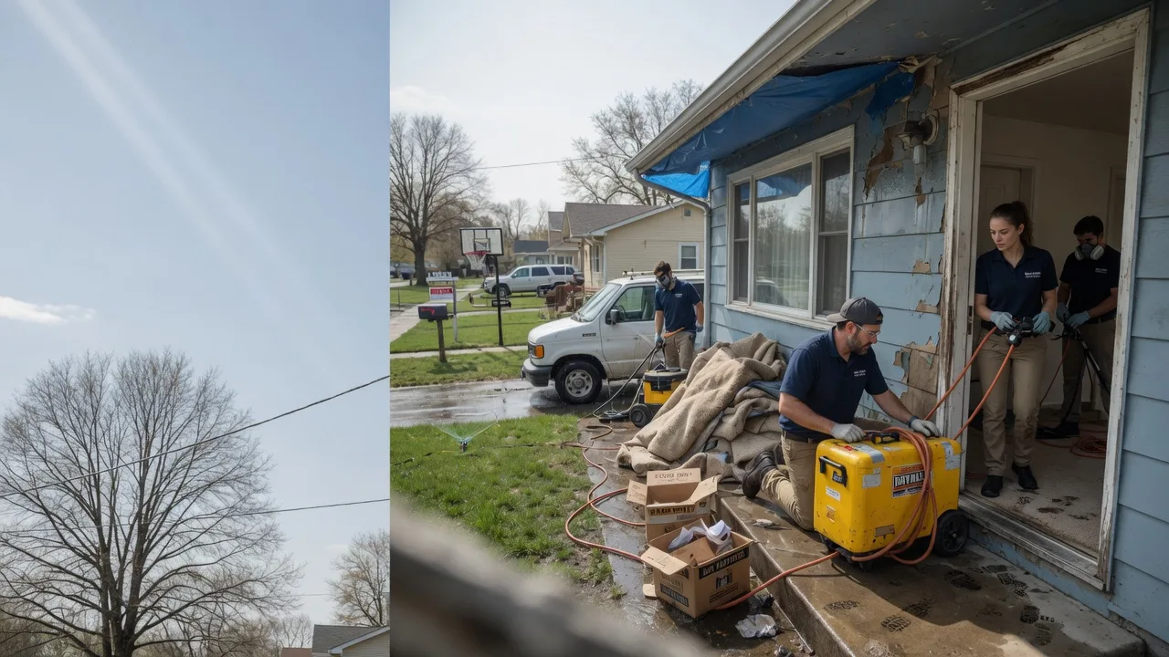 Basement Flood Cleanup in Cactus, TX near me